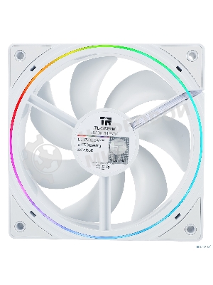 Кулер для корпуса Thermalright TL-S12RW Reverse (120x120x25mm, 4-pin PWM, ARGB, 47.6CFM, 23.2dBA, 1500RPM, White)