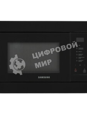 Встраиваемая микроволновая печь Samsung MS23A7118AK/BW 23л, 800Вт, черный