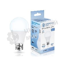 Лампа светодиодная 601006 LED A60 10W IC E27 6400K 175-265V