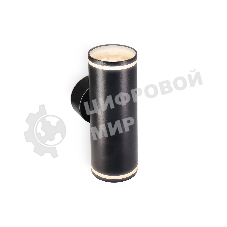 Настенный светильник FW2489/2 BK черный GU10/2 max 12W 170*55*95