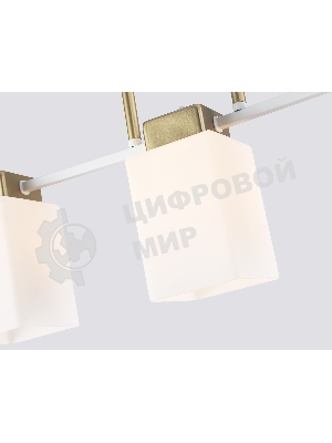 Светильник Ambrella light TR303045/3 WH/GD белый/золото E27/3 max 60W 540*100*270