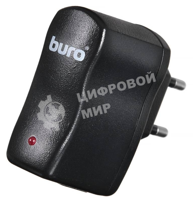 Сетевое зарядное устройство Buro XCJ-021-1A 1A универсальное черный