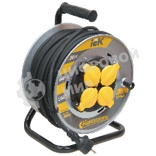 Удлинитель на мет. катушке 4х30 м с заземл. 16А IP44 УК30 