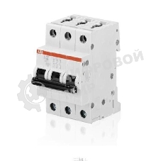 Выключатель автоматический модульный 3п C 63А 6кА SH203 ABB 2CDS213001R0634
