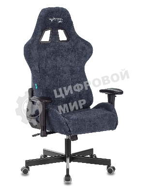 Кресло Бюрократ VIKING KNIGHT LT27 FABRIC синий, ткань, 120 кг, механизм качания