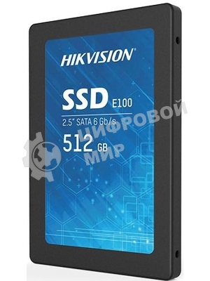 Накопитель SSD Hikvision E100, 512Gb, 2.5