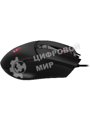 Мышь проводная A4Tech Bloody L65 Max черный, 12000 dpi, USB, кнопки - 7