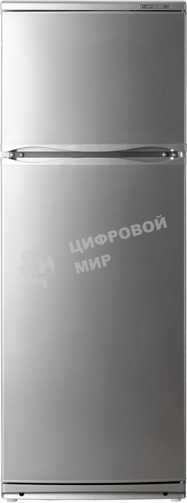 Холодильник Atlant МХМ-2835-08 серебристый двухкамерный 202/70л морозилка сверху