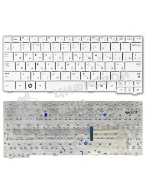 Клавиатура для ноутбука Samsung N140 N150 N145 N144 N148, белая