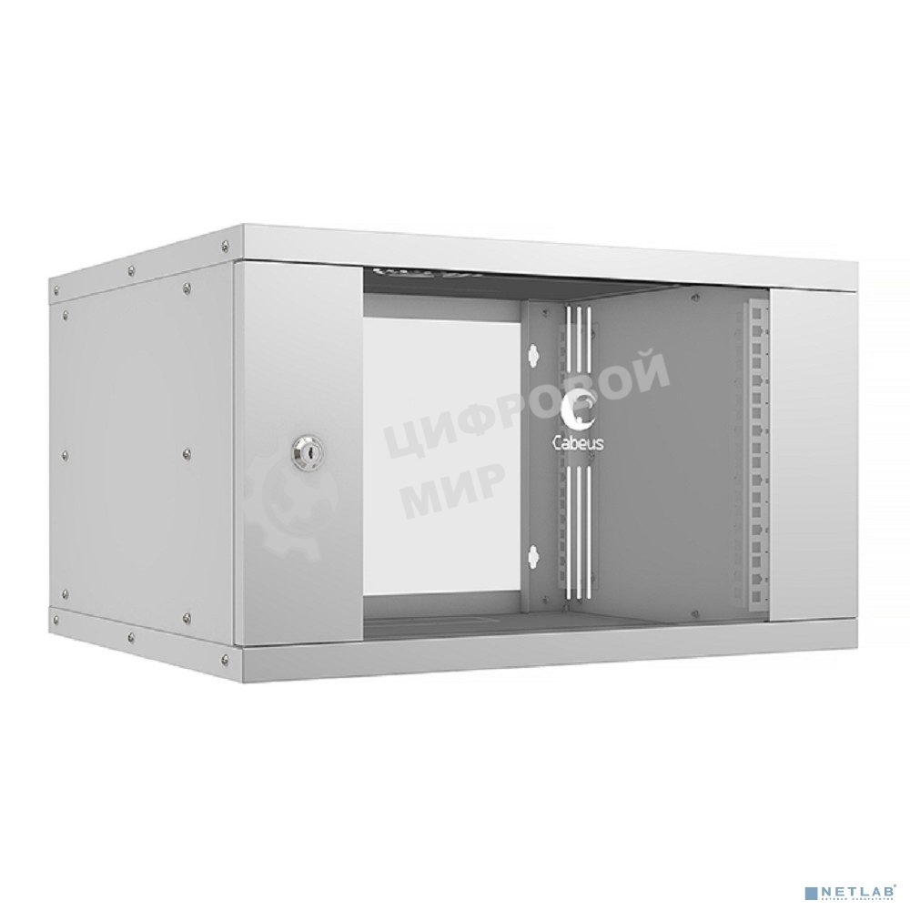 Шкаф телекоммуникационный Cabeus WSC-05D-6U55/45 настенный 19