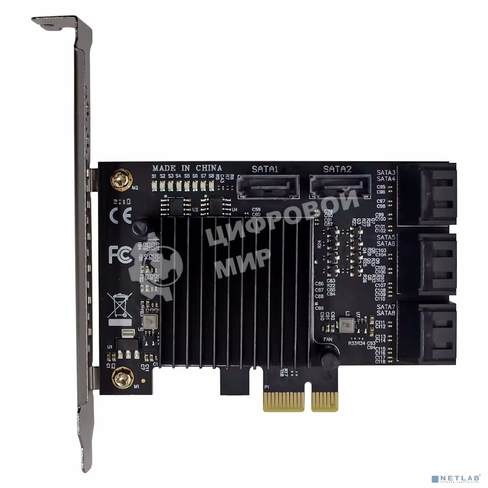 Контроллер SATA ORIENT MJ9215S8