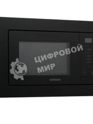 Встраиваемая микроволновая печь Samsung MS23A7118AK/BW 23л, 800Вт, черный