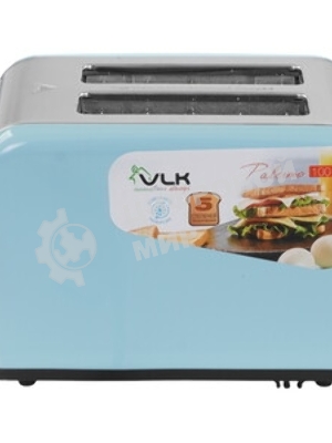 Тостер VLK Palermo 100 голубой, 900 Вт, 2 слота