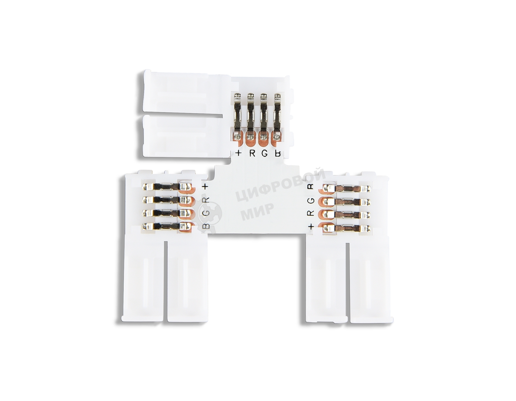 GS7001 Соединитель T 5050 12/24V (4 конт.) (5шт)