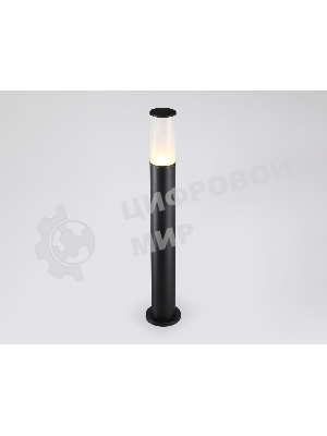 Светильник Ambrella light ST2459 BK/FR черный/белый матовый IP54 E27 max 40W D90*800