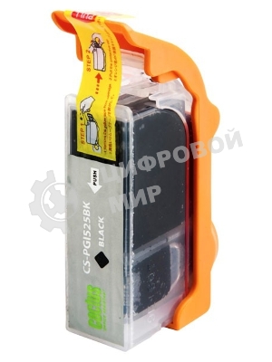 Картридж струйный Cactus CS-PGI525BK черный (16 мл) для Canon Pixma iP4850/MG5250/MG5150/iX6550/MX88