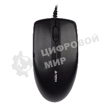 Мышь проводная A4Tech OP-530NU черный, 1200 dpi, USB, кнопки - 3