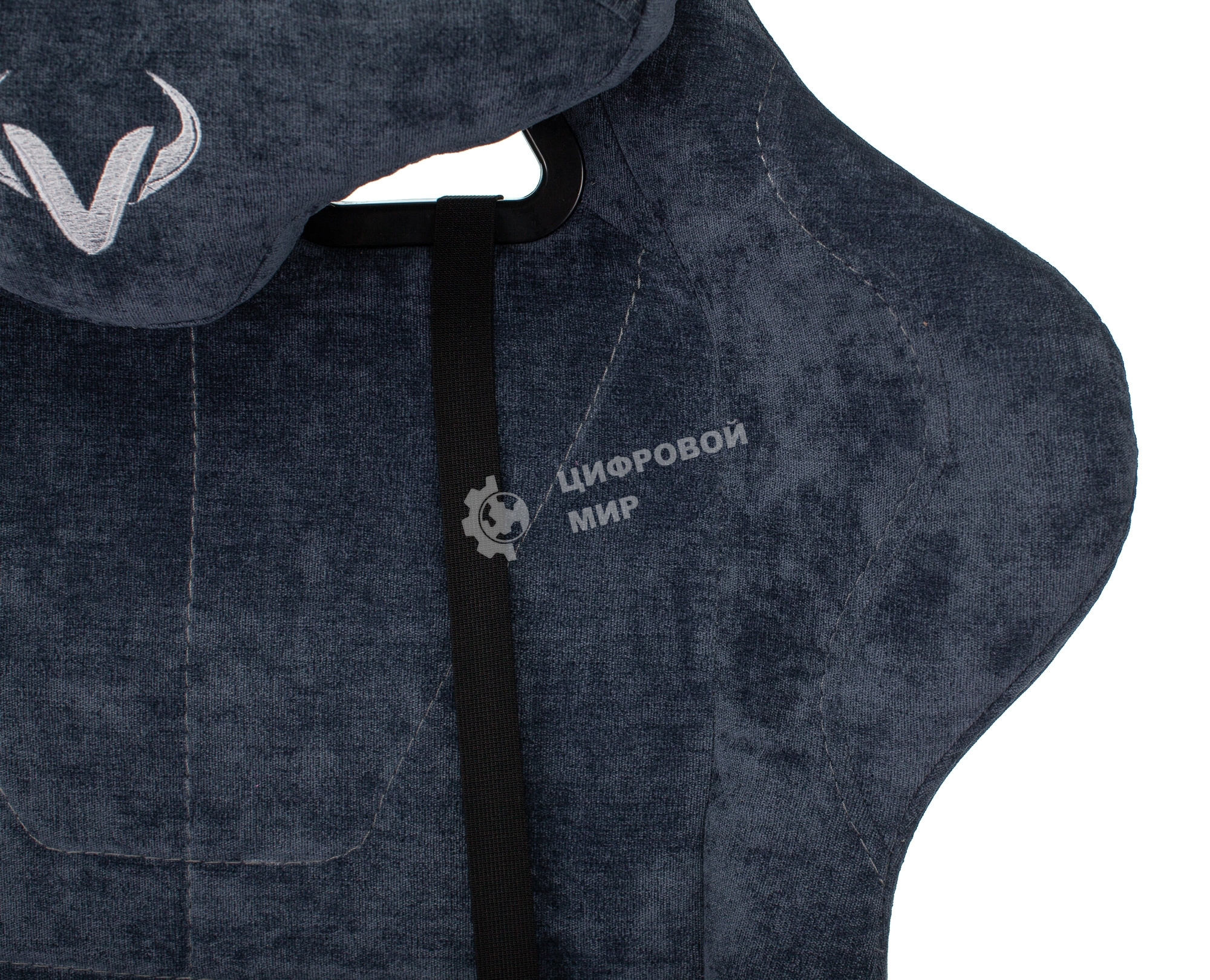 Кресло игровое Бюрократ VIKING KNIGHT LT27 FABRIC синий крестовина металл/пластик