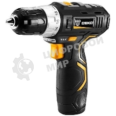 Дрель-шуруповерт аккумуляторная Deko GCD12DU3, 12В, 1 АКБ