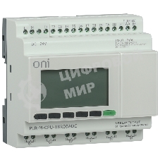 Контроллер программируемый логистический (микро ПЛК) PLR-M. CPU DI12/DO06(R) 24В DC ONI PLR-M-CPU-18R00ADC