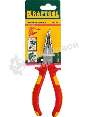 Тонконосы KRAFTOOL 2202-3-16_z01 electro-kraft cr-mo сталь двухкомп. рукоят. хром. покр. 160мм