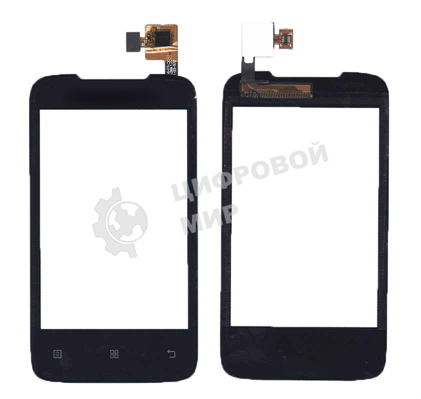 Сенсорное стекло (тачскрин) для Lenovo A269i, черное