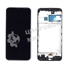 Дисплей для Samsung Galaxy M21 SM-M215 в сборе с тачскрином и рамкой (TFT) черный