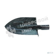 Лопата Сибртех штыковая с ребрами жесткости рельсовая сталь без черенка