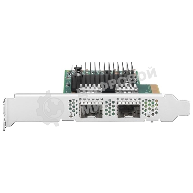 Сетевая карта ConnectX-4 Lx EN network interface card, 25GbE dual-port SFP28, PCIe3.0 x8, tall bracket, SR-IOV, TCP/UDP, MPLS, VxLAN, NVGRE, GENEVE, iSER, NFS RDMA, SMB Direct, ROHS R6