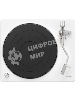 Проигрыватель винила Denon DP-400F, частично автоматический, белый