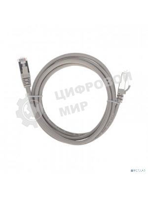 Патч-корд F/UTP Rexant cat.5e, RJ45-RJ45, 26AWG, ZH нг(А)-HF, серый, 1,5 м