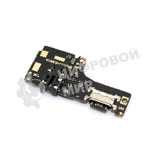 Нижняя плата (шлейф) с разъемом зарядки для Xiaomi Redmi Note 10S, Poco M5s (M2101K7BNY/2207117BPG)