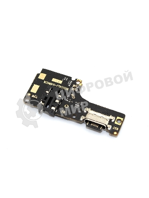 Нижняя плата (шлейф) с разъемом зарядки для Xiaomi Redmi Note 10S, Poco M5s (M2101K7BNY/2207117BPG)