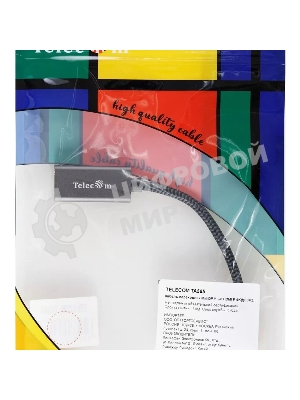 Адаптер miniDP --> HDMI-F 0.15м, оплетка, 4K@60Hz, Telecom (TA565)