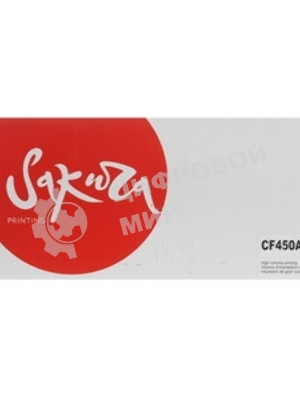 Картридж Sakura CF450A для HP, черный, 1500 к.