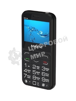 Мобильный телефон Maxvi B231ds черный