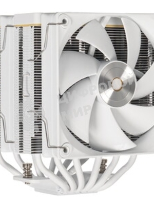 Кулер Ocypus Iota A62 WH Iota-A62-WH белый 120мм алюминий+медь 2000rpm 29db 4-pin 260W 158мм