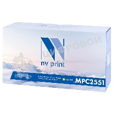 Картридж лазерный NVPrint совместимый Ricoh Aficio MP C2551 желтый для MP C2051/C2051AD/C2551/C2551AD (9500k)