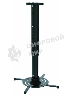 Кронштейн для проектора Cactus CS-VM-PR05L-BK черный макс.10кг настенный и потолочный поворот и наклон