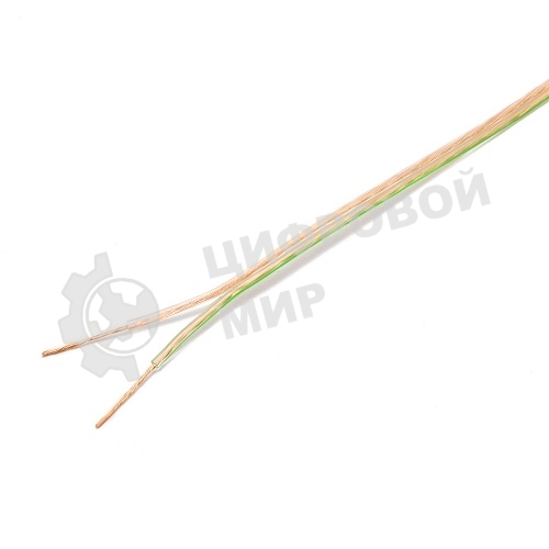 Акустический кабель Cablexpert CC-TC2x0,5-50M, прозрачный, 50 м, на катушке