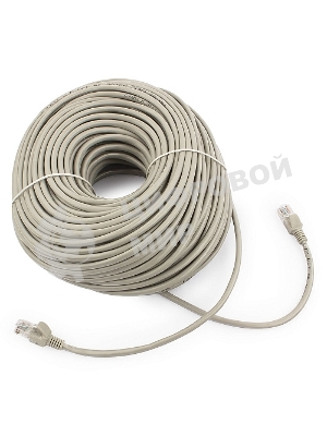 Патч-корд UTP Cablexpert cat.5e, 50м, литой, многожильный, серый