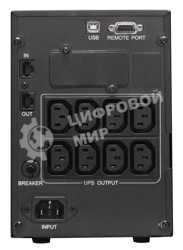 Источник бесперебойного питания Powercom Smart King Pro+ SPT-2000-II LCD 1600Вт 2000ВА черный