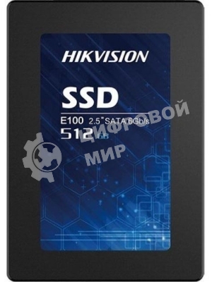 Накопитель SSD Hikvision E100, 512Gb, 2.5