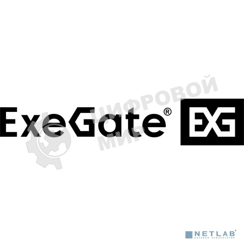 Гарнитура проводная полноразмерная с микрофоном (гарнитура) ExeGate Office HS-120S (2x3.5мм, динамик 40мм, 20-20000Гц, длина кабеля 2м, регулировка громкости)