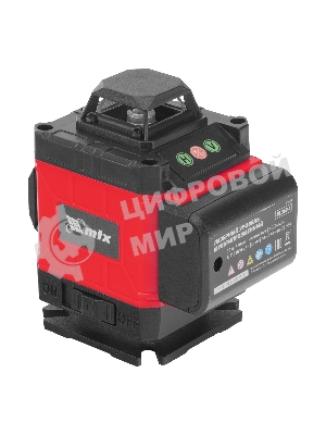 Лазерный уровень м-призм. MTX ML 360-4 Basic SET, 30 м, зеленый луч, акк. Li 3000 мА·ч, сумка