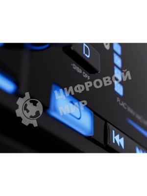 Автомагнитола AURA STORM-677DSP, 1 DIN, Bluetooth, USB Type-A, AUX, пульт ДУ