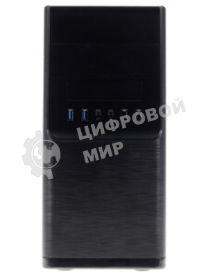 Компьютерный корпус InWin POWERMAN ES701BK USB 3.0 (Mini Tower, mATX, 450W PM-450ATX, USB 3.0x2, USBx2 + Audio, черный)