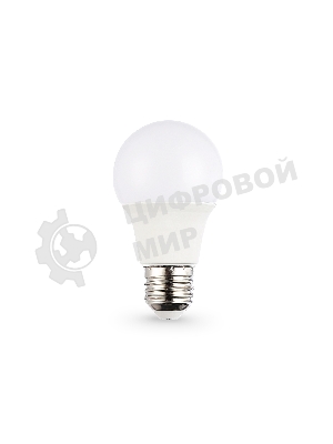 Лампа светодиодная 601006 LED A60 10W IC E27 6400K 175-265V