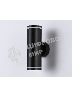 Настенный светильник FW2489/2 BK черный GU10/2 max 12W 170*55*95