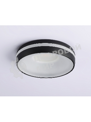 Светильник Ambrella light TN3322 SBK/FR черный песок/белый матовый GU5.3 D95*40